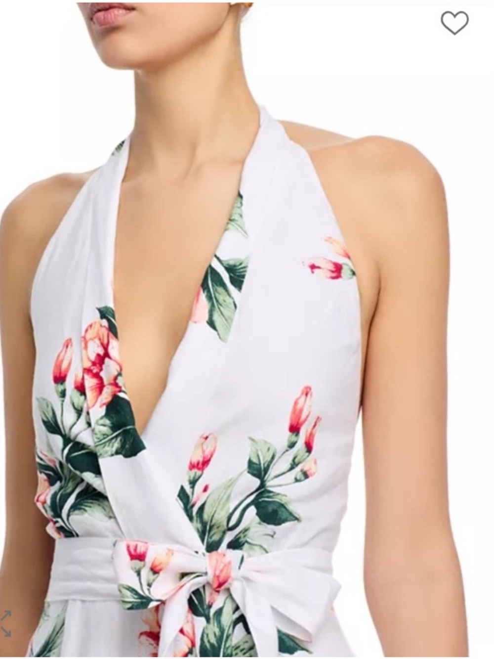 Tommy Bahama Linen Halter Dress sz S, 16” PTP (stretches bigger), 48” L - Picture 3 of 10